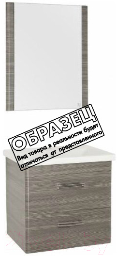 Тумба под умывальник Style Line Лотос 65 (подвесная, для квадратной раковины) — фото 6