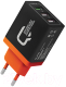 Адаптер питания сетевой Qumo Charger 0019 / Q24350 (черный) - 