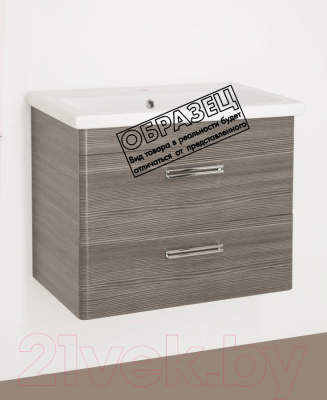 Изображение товара Тумба под умывальник Style Line Лотос 120 (подвесная, для квадратной раковины)