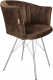 Миниатюра изображения товара Стул Sheffilton SHT-ST42-1/S37 (кофейный трюфель/хром лак)