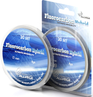 Леска монофильная Allvega FX Fluorocarbon 100% 30м 0.16мм / LFX3016 - 