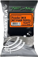 Прикормка рыболовная Allvega Team Feeder Mix Ноt Pepper / GBTA1-FMHP (1кг) - 