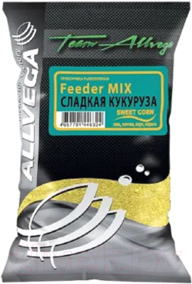 Прикормка рыболовная Allvega Team Feeder Mix Sweet Corn / GBTA1-FMSC (1кг)