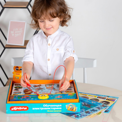 Изображение товара Развивающая игра Азбукварик Обучающая электровикторина. Живая природа / 3153