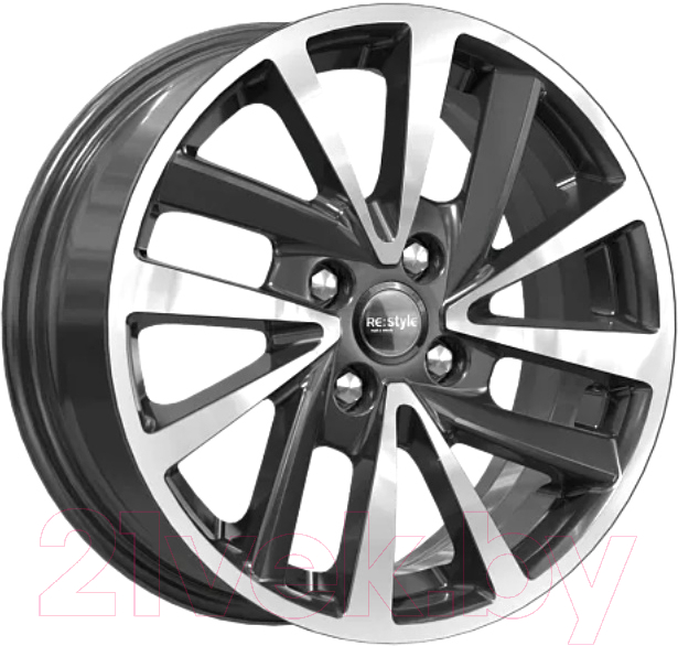 Литой диск K&K KC899 Granta Cross 15x6" 4x98мм DIA 58.5мм ET 33мм Алмаз черный