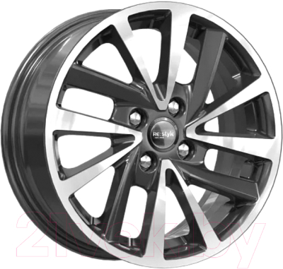 Литой диск K&K KC899 Granta Cross 15x6" 4x98мм DIA 58.5мм ET 33мм Алмаз черный — фото 3