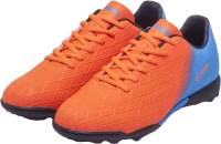 Бутсы футбольные Atemi Turf SBA-005 (оранжевый/голубой, р-р 45) - 