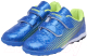 Бутсы футбольные Atemi Turf Kids SBA-006 (синий/ярко-салатовый, р-р 30) - 