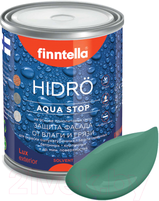 Краска Finntella Hidro Jade / F-14-1-1-FL036 (900мл, бирюзовый)