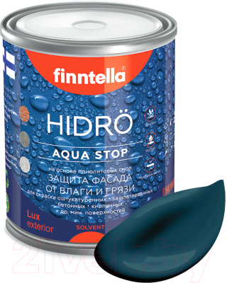 Краска Finntella Hidro Valtameri / F-14-1-1-FL010 (900мл, темно-бирюзовый)
