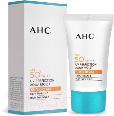 Крем солнцезащитный AHC UV Perfection Aqua Moist Sun Cream SPF50+/PA++++ (50мл)