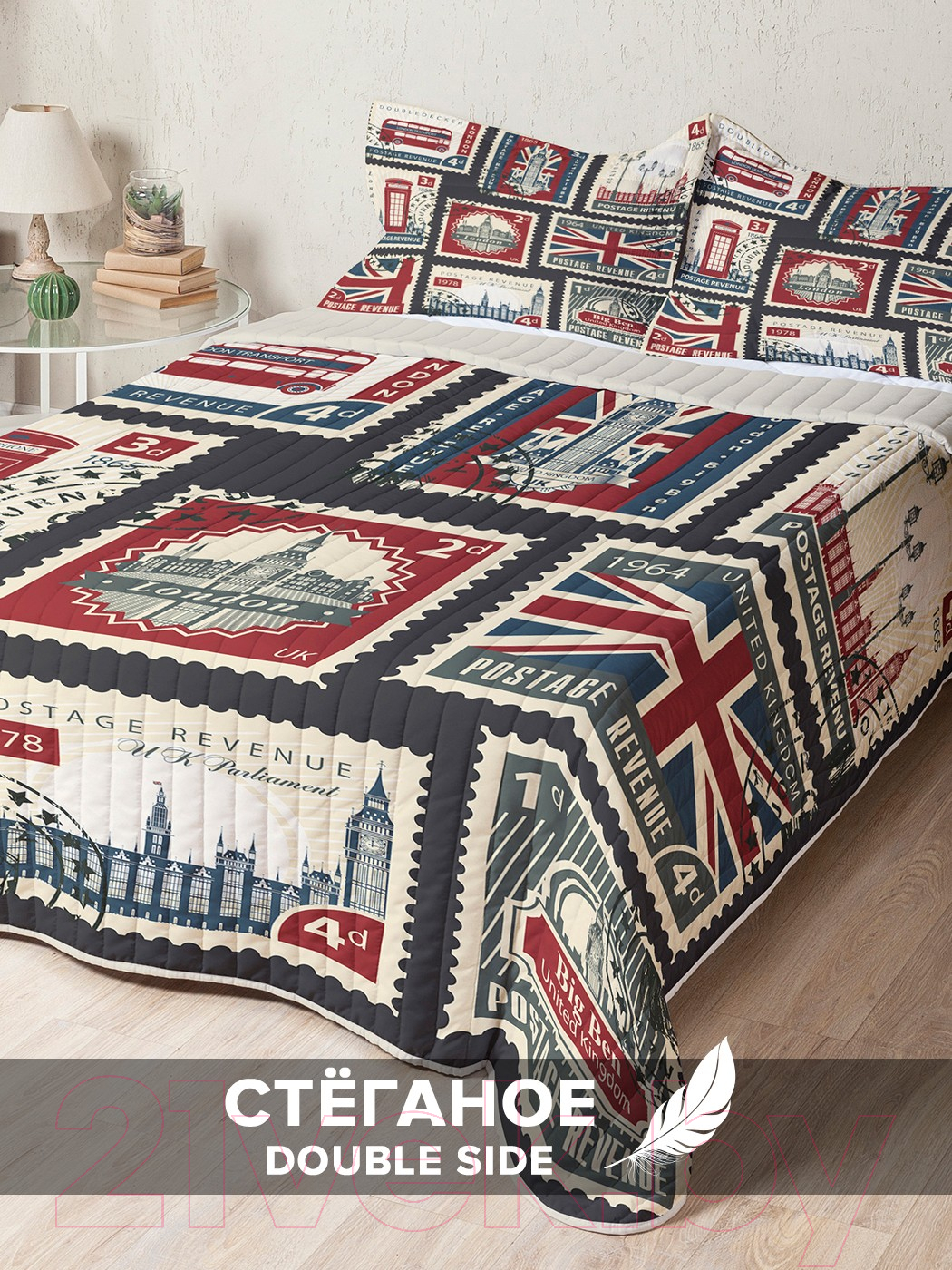 Набор текстиля для спальни Ambesonne Micbed_2855_c01-230x240