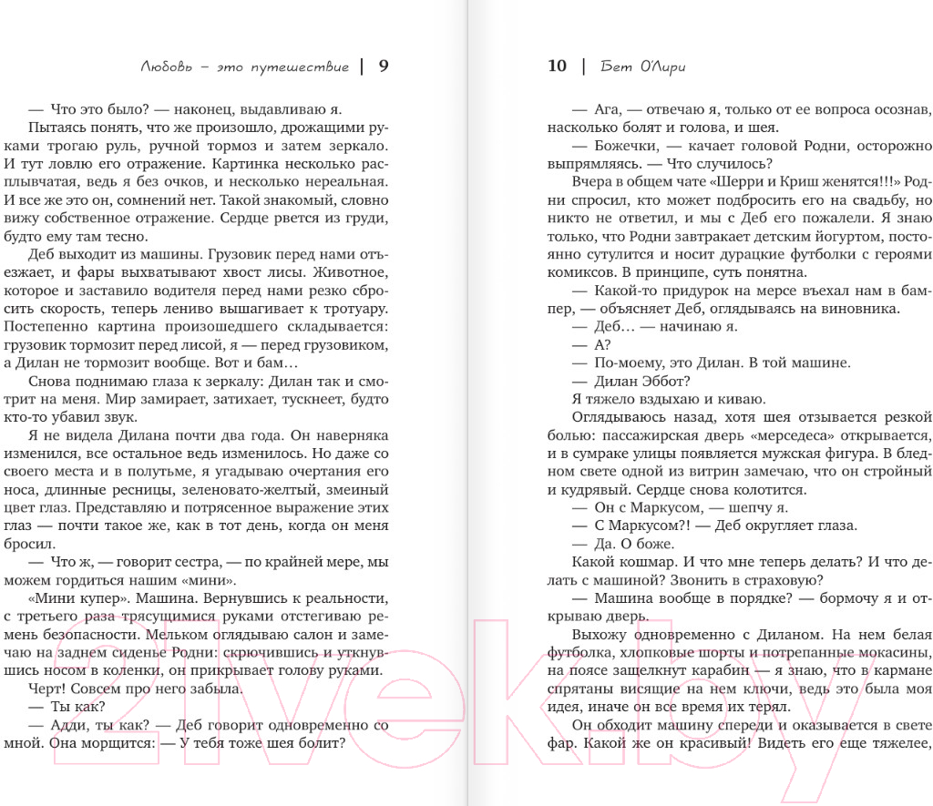 Художественная книга АСТ Любовь – это путешествие (О’Лири Б.) — фото 5