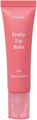 Бальзам для губ Etude House Fruity Lip Balm С ароматом Арбуза тон 04 Watermelon (10г)