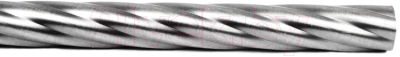 Труба для карниза Lm Decor Витая 19мм (хром, 2.4м)