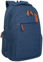 Рюкзак Grizzly RQ-310-1 (синий/коричневый) - 