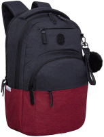 Рюкзак Grizzly RD-341-2 (черный/красный) - 