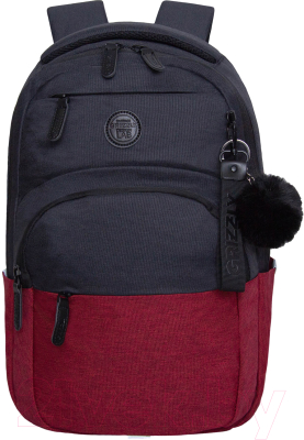 Рюкзак Grizzly RD-341-2 (черный/красный)