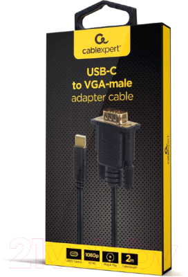 Кабель Cablexpert A-CM-VGAM-01