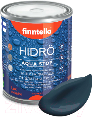 Краска Finntella Hidro Yo / F-14-1-1-FL009 (900мл, сине-зеленый)