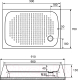 Миниатюра изображения товара Душевой поддон RGW 16180279-21 LUX/TN