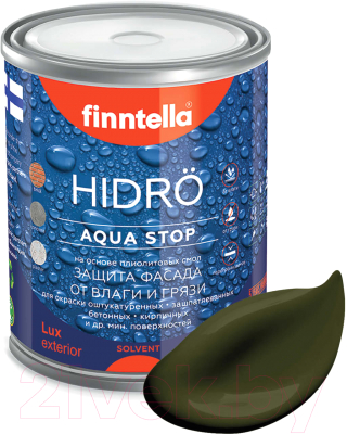 Краска Finntella Hidro Kombu / F-14-1-1-FL020 (900мл, буро-зеленый)