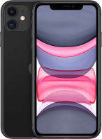 Смартфон Apple iPhone 11 128GB / 2QMWM02 восстановленный Breezy Грейд A+(Q) (черный) - 