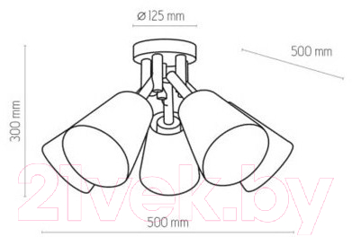 Люстра TK Lighting Vaio TKC666