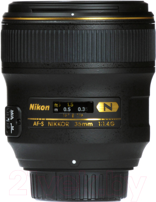 Широкоугольный объектив Nikon AF-S Nikkor 35mm f/1.4G
