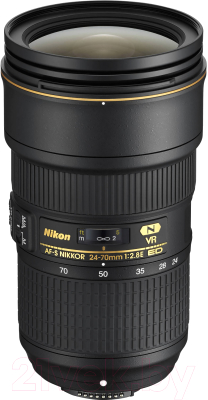 Универсальный объектив Nikon AF-S Nikkor 24-70mm f/2.8E ED VR