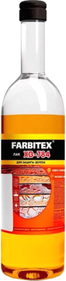 Лак Farbitex ХВ-784 (500мл, янтарь)