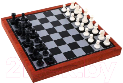 Набор настольных игр Наша игрушка Шахматы, шашки, нарды 3 в 1 / 100034353