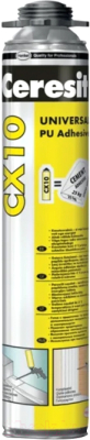 Клей-пена Ceresit Полиуретановая универсальная CX10 (850мл)