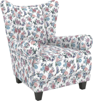 Кресло мягкое Rivalli Честер (Garden Lilac) - 