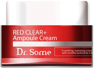 Крем для лица Med B Dr. Some Red Clear Ampoule Cream Очищающий для проблемной кожи (50мл)