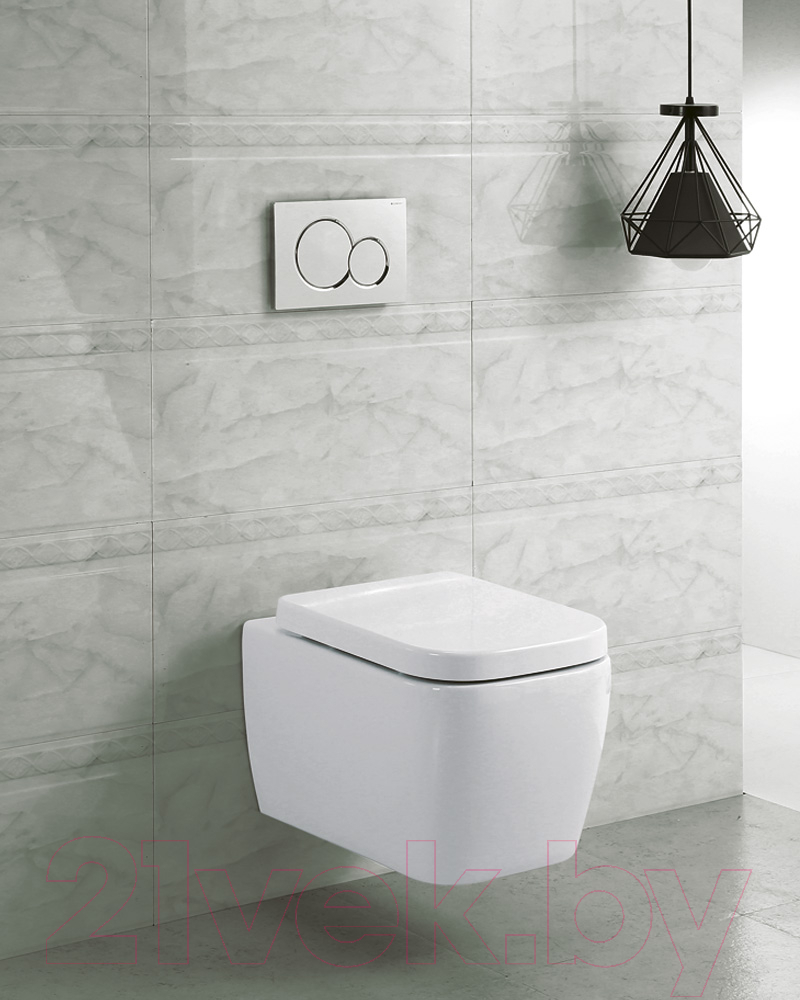 Унитаз подвесной BelBagno BB132CHR/BB132SC