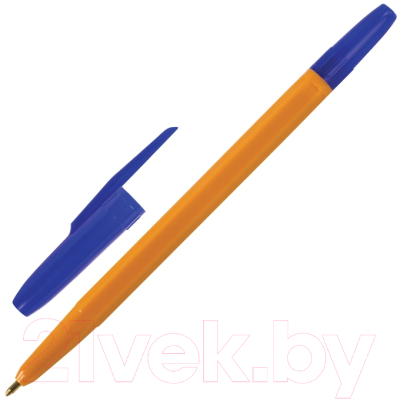 Набор шариковых ручек Brauberg Orange Line / 880004 (50шт)