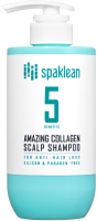 Шампунь для волос Spaklean Amazing Collagen Scalp Shampoo (500мл) - 
