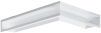 Решетка вентиляционная для камина Nordflam Aero 90x600x400 (правая, белый) - 