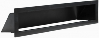 Решетка вентиляционная для камина Nordflam Aero 90x600 (черный) - 