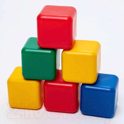 Развивающий игровой набор Соломон Набор цветных кубиков / 1930538