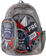 Детский рюкзак Ecotope +пенал / 380-2020-GCL (серый) - 