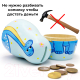 Миниатюра изображения товара Копилка Брестская Фабрика Сувениров Матрешка в виде динозавра / mb_73036