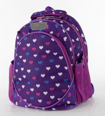 Детский рюкзак Ecotope +пенал / 380-2020-PCL (фиолетовый)