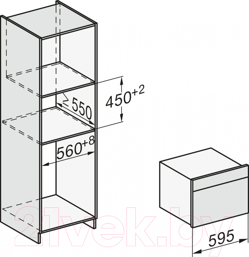 Электрический духовой шкаф Miele H 7840 BMX GRGR