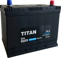 

Автомобильный аккумулятор, Classic Asia 70 JR 600A с бортом