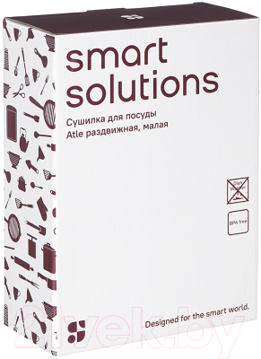 Сушилка для посуды Smart Solutions Atle / SS000010 (белый)