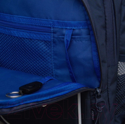 Школьный рюкзак Grizzly RB-352-4 (синий)
