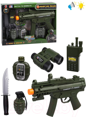 Игровой набор военного Наша игрушка M03