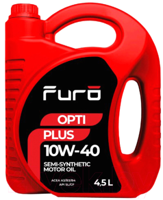 Моторное масло Furo Opti Plus 10W40 / 10W40FR009 (4.5л)